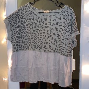 Cheetah baby doll top.